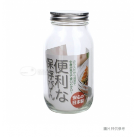 銀蓋玻璃罐900ml (日本製)1x3 M6580