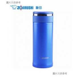 ZOJIRUSHI 象印 0.36L不鏽鋼真空杯(藍) GJE-SM-JB36-AJ