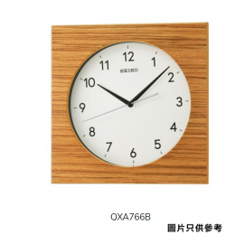 SEIKO 精工 方掛鐘(淺啡) QXA766B