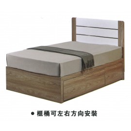 Bed Frame with Three Drawer Bed - NFT36B+3672/3675