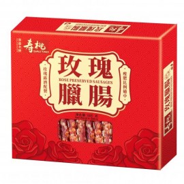 壽桃牌壽桃玫瑰臘腸禮盒裝500克