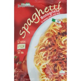 Italy Borggardens Spaghetti Bolognese In Tomato Sauce With Meat 160g.