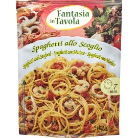 Italy Fantasia Spaghettin Pasta With Seafood 175g.